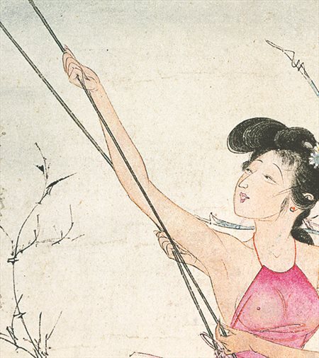 忻城县-胡也佛的仕女画和最知名的金瓶梅秘戏图